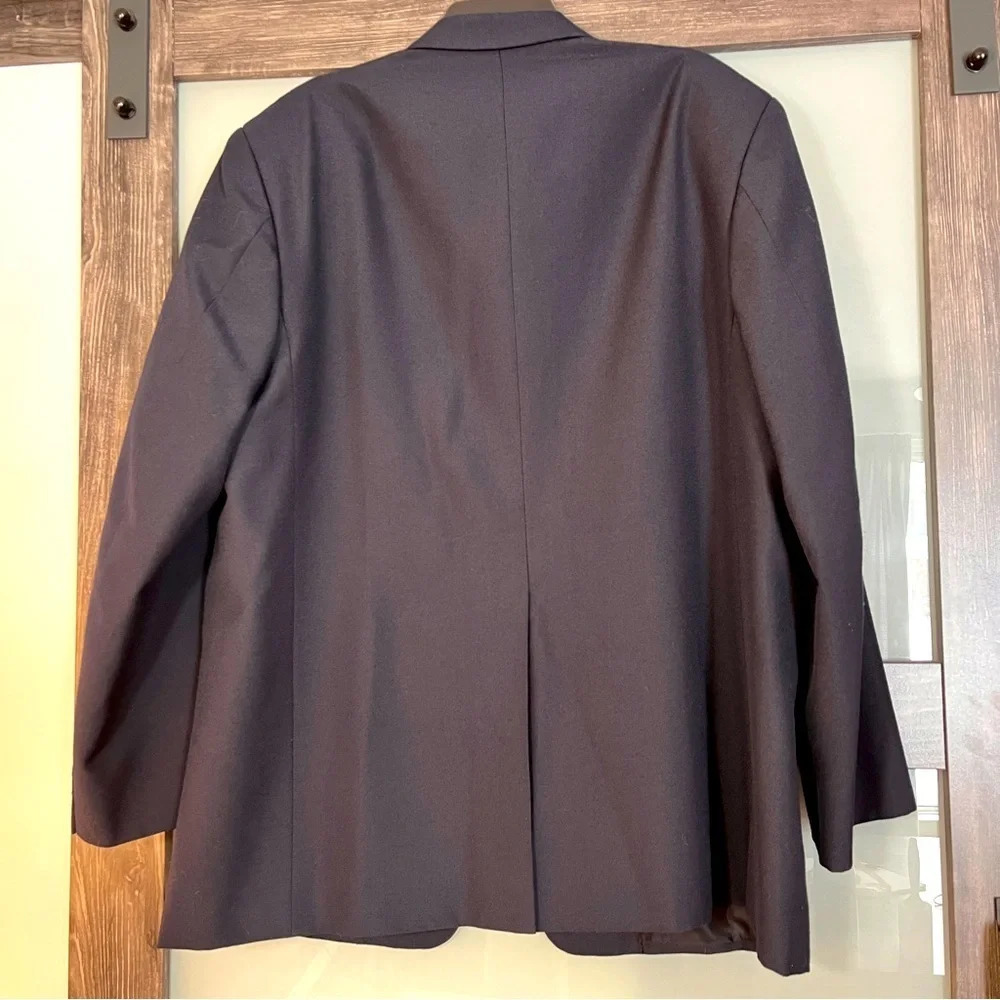 Custom Made Men’s Suit Jacket from Seoul, Korea Navy - Picture 5 of 16